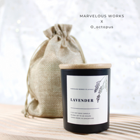 White Vanilla - Blissful Homemade Scented Candle