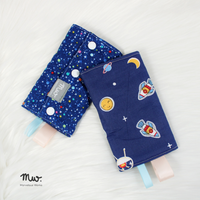 Space / Royal (Standard) - INSTOCK Reversible Straight Drool Pads