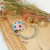 Wildwood Garden Party Mint - Metal Bag Purse Hook Hanger