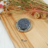 Essex Linen Indigo - Metal Bag Purse Hook Hanger