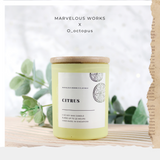 Citrus - Calming Homemade Scented Candle