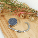 Essex Linen Indigo - Metal Bag Purse Hook Hanger