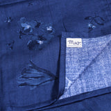 Fuccra Rakuen Navy - Swaddle Blanket