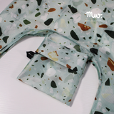 Terrazzo Mint - Foldable Reusable Eco Bag