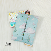 Bunnies Sky - PVC Minimalist Tissue Pouch