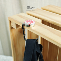 Colourful Stripes - Metal Bag Purse Hook Hanger