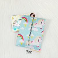 Rainbow Unicorn - Minimalist Tissue Pouch