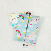 Rainbow Unicorn - PVC Minimalist Tissue Pouch