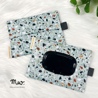 Terrazzo 2.0 - Wet and Dry Tissue Pouch (SMALL)