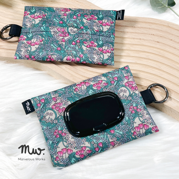 Secret Garden 2.0 - Wet and Dry Tissue Pouch (SMALL)