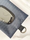Hexie Navy 2.0 - Wet and Dry Tissue Pouch (SMALL)