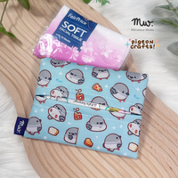 MW X Pigeoncrafts - Pigeon PVC Minimalist Tissue Pouch