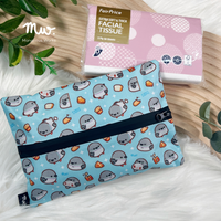 MW X Pigeoncrafts - Pigeon PVC Dry Travel Sized Tissue Pack Pouch Holder