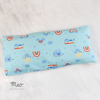 Playful Kitty Blue - INSTOCK Beansprout Husk Pillow