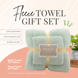 2 Piece Hand and Bath Towel Gift Set