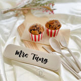 Custom Reusable Wheat Cutlery Set
