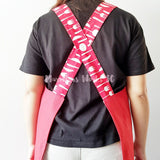 Reversible Apron - Cutlery (Red)