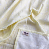 Pocho Pastel Yellow - Swaddle Blanket