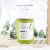 Green Apple - Beguiling Homemade Scented Candle