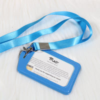 Sky Blue - ID Cardholder With Lanyard