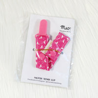 INSTOCK Fabric Pacifier Clip