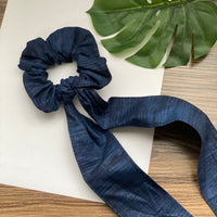 Denim - Bandana Scarf Scrunchie