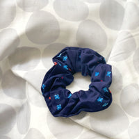 Bouquet Burst Blue - Hair Tie Scrunchie
