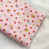 Sumikko Strawberry Pink - Swaddle Blanket