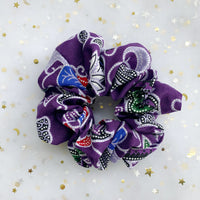 Batik Purple - Hair Tie Scrunchie