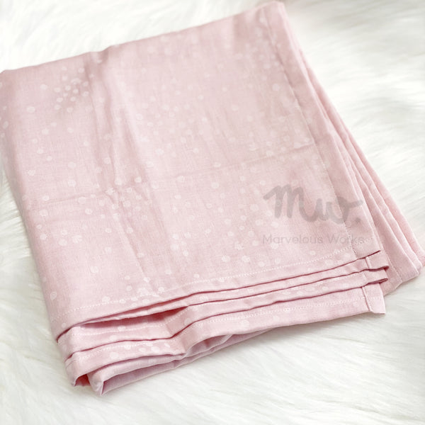 Pink Swallows - Swaddle Blanket