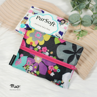 Floral Mache PVC - Dry Travel Sized Tissue Pack Pouch Holder