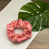 Pink Trig - Hair Tie Scrunchie